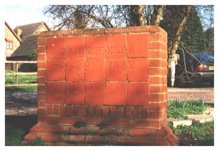 Brickfields Park plaque
